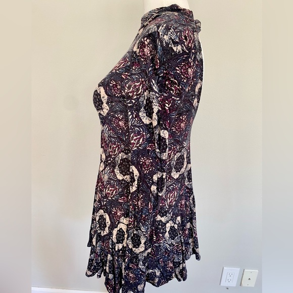 FREE PEOPLE Annabelle Tunic in Plum Combo - Picture 5 of 9